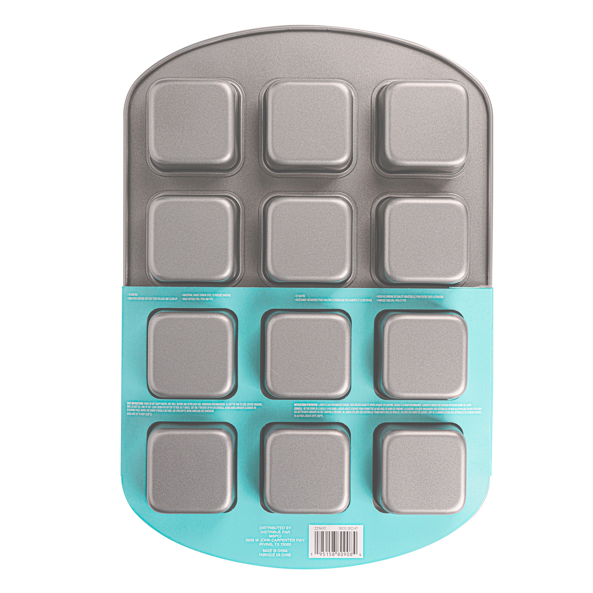 6 Pack: Non-Stick Mini Brownie Pan by Celebrate It®